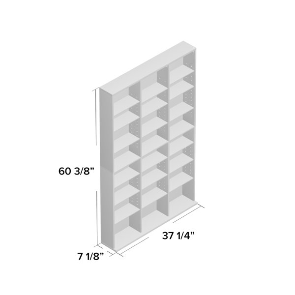 Ebern Designs Multimedia Storage Rack & Reviews Wayfair
